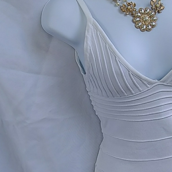 Wow couture All white mini dress - Picture 3 of 4